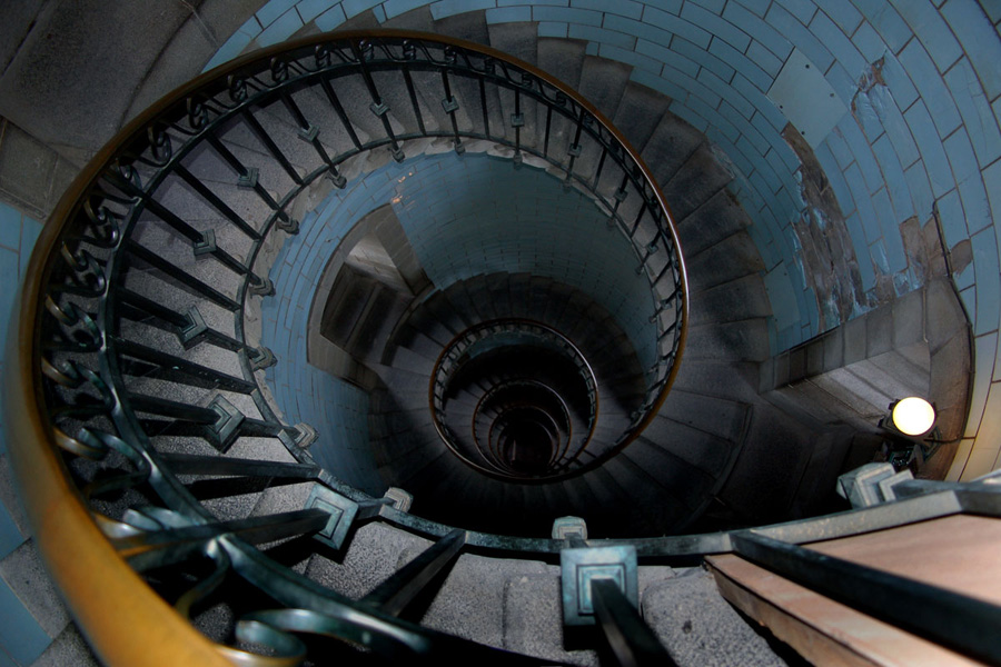 L'escalier du phare d'Eckmül...