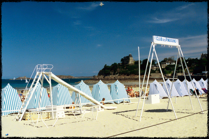 La plage de Dinard (Ille-et-Vilaine - 1995) - Erwan Corre